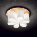 Ideal Lux 247779 prisadený stropný luster Daisy 6x60W | E27 - top spracovanie