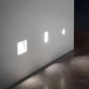 Ideal Lux 249827 LED nástenné zápustné svietidlo Walky-2 1x1W | 3000K - sadrový povrch