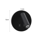 Immax 08274L LED nástenné svietidlo GOAL 2 | 6W integrovaný LED zdroj