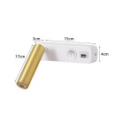 Immax 08281L LED nástenné svietidlo GOAL USB | 3W integrovaný LED zdroj