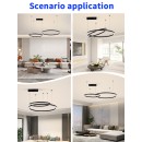 Immax NEO 07216L LED závesné stropné svietidlo CANTO  | 60W integrovaný LED zdroj
