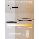 Immax NEO 07216L LED závesné stropné svietidlo CANTO  | 60W integrovaný LED zdroj