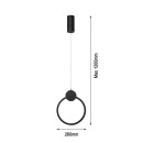 Immax NEO LITE 07233L LED závesné stropné svietidlo OVALE  | 18W integrovaný LED zdroj