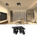 Immax NEO LITE 07266W LED bodové stropné svietidlo PUNTO | 6W integrovaný LED zdroj