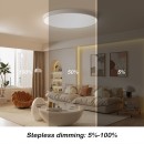Immax NEO LITE 07253L LED prisadené stropné svietidlo SEMPLICI  | 60W integrovaný LED zdroj | 4500lm