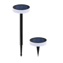 Immax NEO 07910L LED solárne vonkajšie zapichovacie svietidlo ROUND | 1W integrovaný LED zdroj | 401lm | RGBK