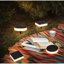 Immax NEO 07911L LED solárne vonkajšie zapichovacie svietidlo SQUARE | 1W integrovaný LED zdroj | 401lm | RGBK