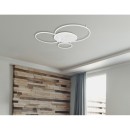 Globo 48466-70W LED prisadené stropné svietidlo INVERTINA  | 70W integrovaný LED zdroj | 4599lm | 2700-6500K