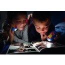 LED detská stolná lampa Philips 1x0,3W - modrá