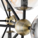 Italux 10293 / 9P závesné stropné svietidlo Rebekka 9x60W | E14