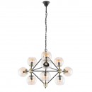 Italux 10293 / 9P závesné stropné svietidlo Rebekka 9x60W | E14