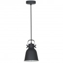 Italux MD-HN82608-1-BK + WH závesné stropné svietidlo lavare 1x40W | E27 - čierna, biela