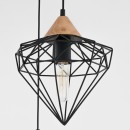 Italux MDM-2591/3 BK Maelle | 40W E27