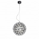 Italux PEN-B04421-5 LED závesné stropné svietidlo Adriana 1x45W | 3000K - chróm