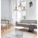 Italux MDM-2381/3 GD+AMB Hubert | 40W E27