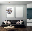Italux AD20180 / 6B WH + GD závesné stropné svietidlo Mailone 6x40W | E14
