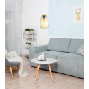 Italux PND-8028-1-CN závesné stropné svietidlo lapolov 1x60W | E27 - zlatá, champagne
