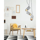 Italux MDM-3941/3 závesné stropné svietidlo Coco 3x25W | G9