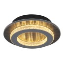 Globo JAYDEN 48042-12A LED prisadené stropné svietidlo | 12W LED | 470lm | 3000+4000+6500K