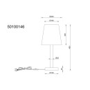 Globo JORIS 50100146 stolná lampička E14