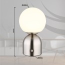 Globo 21006N LED stolná lampička JULSY  | 2,5W integrovaný LED zdroj | 189lm | 2700/4000/6500K