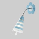 Luce Ambiente Design K-FATINA/AP BLU nástenné svietidlo FATINA E14 | vypínač