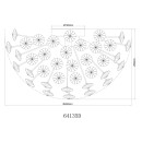 Globo KATRINA 64135D LED prisadené stropné svietidlo G9 | 350lm | 3000K