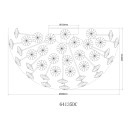 Globo KATRINA 64135DC LED prisadené stropné svietidlo G9 | 350lm | 3000K