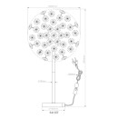 Globo KATRINA 64135T LED stolná lampička G9 | 350lm | 3000K