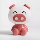 Zuma Line KDR-603B-PK LED stolná lampička Piggy | 3W integrovaný LED zdroj | 40000K