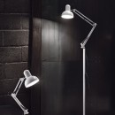 stojaca lampa Ideal lux KELLY 1x60W E27 - čierna