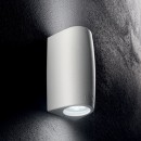 Ideal Lux 147789 vonkajšie nástenné svietidlo Keope 1x4,5W | GU10 | IP55 - šedé
