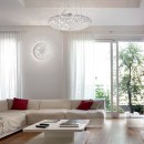 Ideal Lux 087986 závesné stropné svietidlo King Oro 7x40W | G9 - zlatá