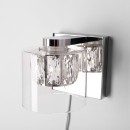 Zuma Line W0389-01A-B5AC LED nástenné svietidlo GEM | 5W integrovaný LED zdroj