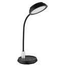 Globo 58496S LED stolná lampička KIRK  | 12W integrovaný LED zdroj | 560lm | 3000/4500/6500K | vypínač