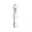 kúpeľňové nástenné svietidlo Philips KVAPKY 3x42W G9 - lesklý chróm