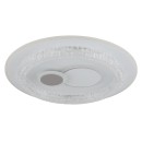 Globo 41005 LED prisadené stropné svietidlo KRISWALL  | 48W integrovaný LED zdroj | 3450lm | 2700/4000/6000K
