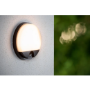 Lucide L228631030 LED vonkajšie nástenné svietidlo HUPS IR | 10W integrovaný LED zdroj | 1000lm | 3000K