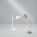 Luce Ambiente Design LDT-EIFFEL-BCO stolná lampička EIFFEL E14 | vypínač | biela