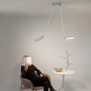 Luce Ambiente Design BOOK-PL-GR LED závesné stropné svietidlo BOOK | 18W integrovaný LED zdroj