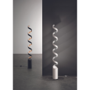 Luce Ambiente Design HELIX-PT10 NER LED stojacia lampa HELIX | 30W integrovaný LED zdroj | vypínač | čierna | zlatá