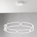 Luce Ambiente Design INFINITY-S60 LED závesné stropné svietidlo INFINITY | 49W integrovaný LED zdroj | na lanku | biela
