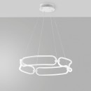 Luce Ambiente Design INFINITY-S80 LED závesné stropné svietidlo INFINITY | 61,50W integrovaný LED zdroj | na lanku | biela