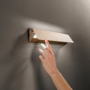 Luce Ambiente Design W-AILERON BRO LED nástenné svietidlo AILERON | 10W integrovaný LED zdroj