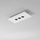 Luce Ambiente Design XICO-40X20 LED prisadené stropné svietidlo XICO | 4W integrovaný LED zdroj | biela