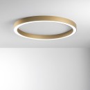 Luce Ambiente Design DEMOS-PL120-ORO LED prisadené stropné svietidlo DEMOS | 120W integrovaný LED zdroj | zlatá