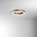Luce Ambiente Design DEMOS-PL60-ORO LED prisadené stropné svietidlo DEMOS | 60W integrovaný LED zdroj | zlatá