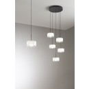 Luce Ambiente Design EMILY-S5 LED závesné stropné svietidlo EMILY | 40W integrovaný LED zdroj | biela