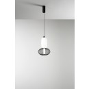 Luce Ambiente Design INKAS-S2-NER LED závesné stropné svietidlo INKAS | 16W integrovaný LED zdroj | na lanku | čierna