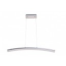 LED závesné stropné svietidlo LEDKO Striga 20W - matný chróm